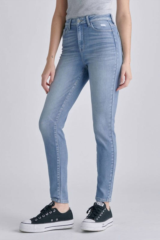 High Rise Ankle Skinny Jean