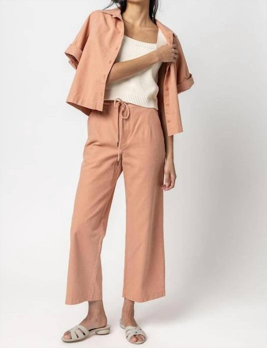 Lilla P - Canvas Drawstring Pants