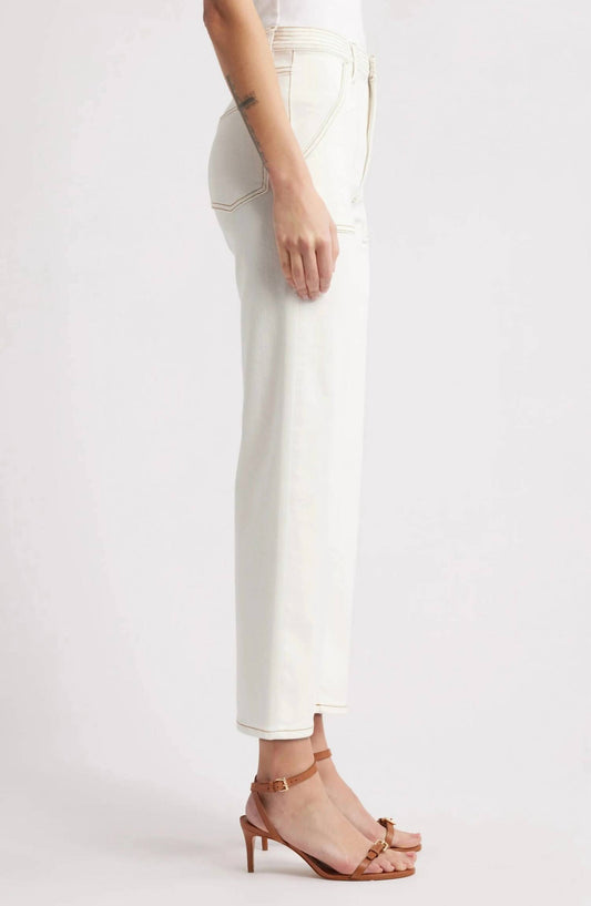 Frame - Trapunto Straight Jean