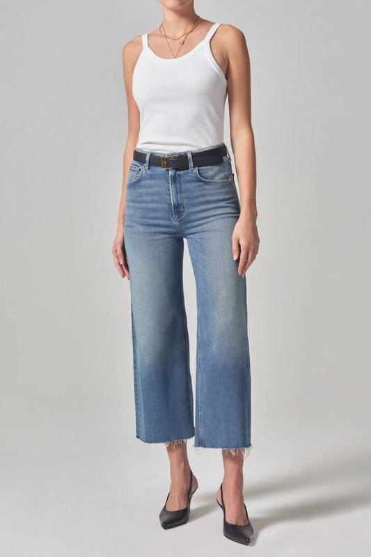 Citizens Of Humanity - Lyra Crop Wide Leg Jean