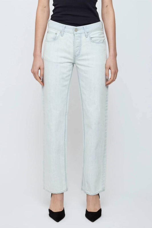 Moussy - Bainbridge Low-rise Straight Jeans