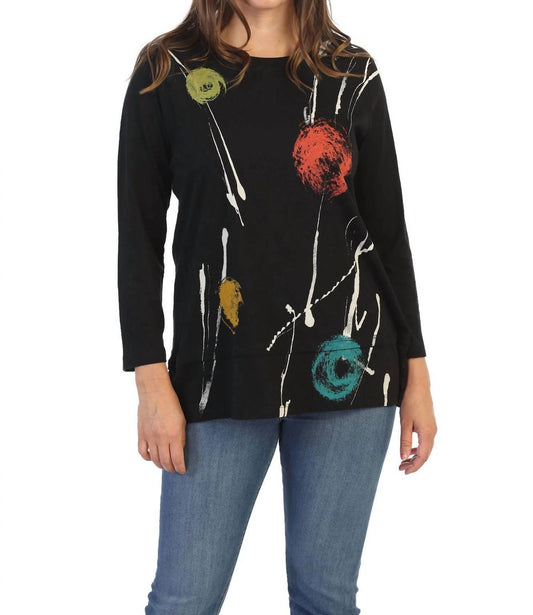 Jess & Jane - Galaxy Orbs Cotton Layered Top