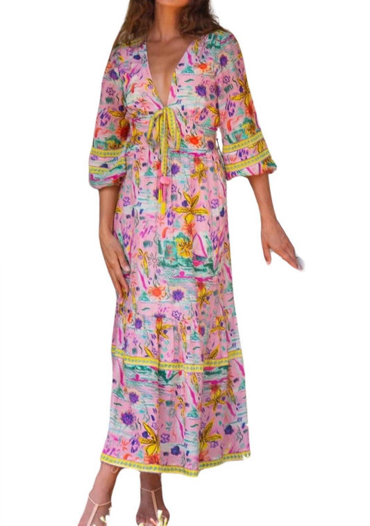 Bell By Alicia Bell - Magnolia V Neck Maxi Dress