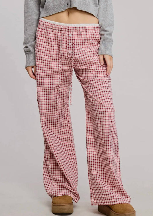 Mimosa - Piper Check Pants