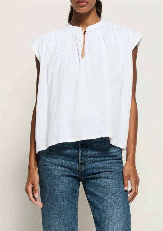 Nation Ltd - Cary Keyhole Cap Sleeve Top