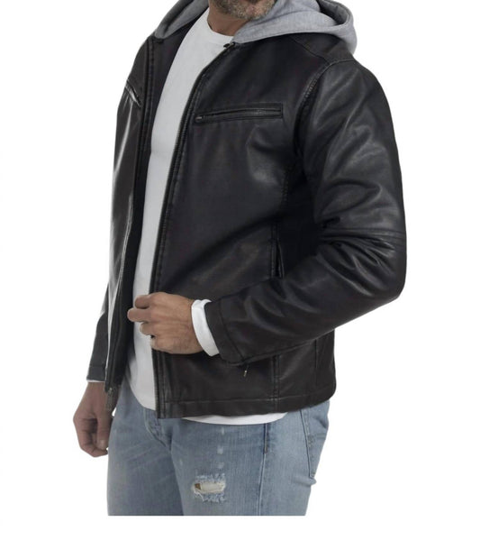 Lee - Faux Fur with Hood Jacket