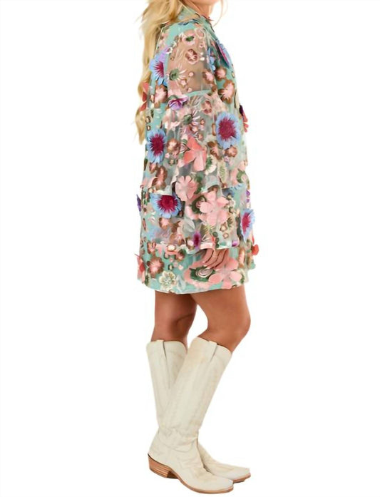 Buddylove - Gayle Long Sleeve Mini Dress