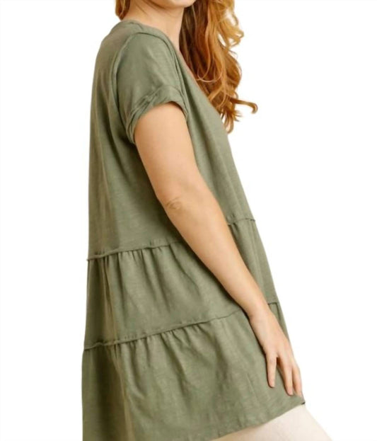Umgee - Tiered Ruffle Tunic