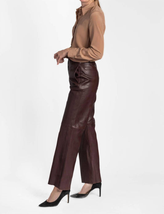 Forte Forte - Nappa Leather Trousers