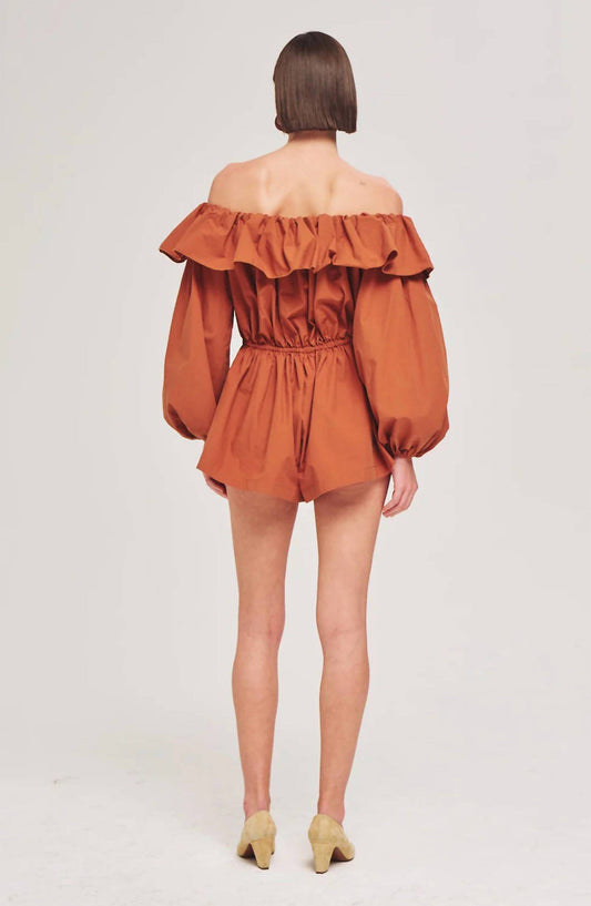 Ronny Kobo - Beatriz Off The Shoulder Romper