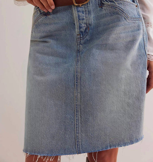 Free People - Women's We The Free Suzy Denim Midi Skirt