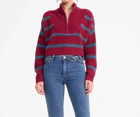 Staud - Cropped Hampton Cashmere Sweater