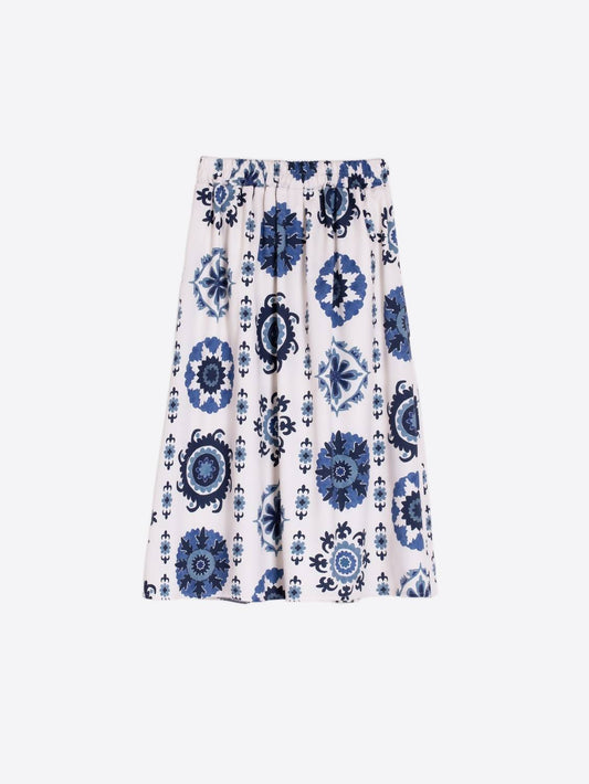 Vilagallo - SUZANI AZUL SKIRT
