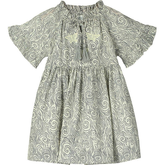 Poppet & Fox - Girl's Tokyo Pretty Printed Day Dress