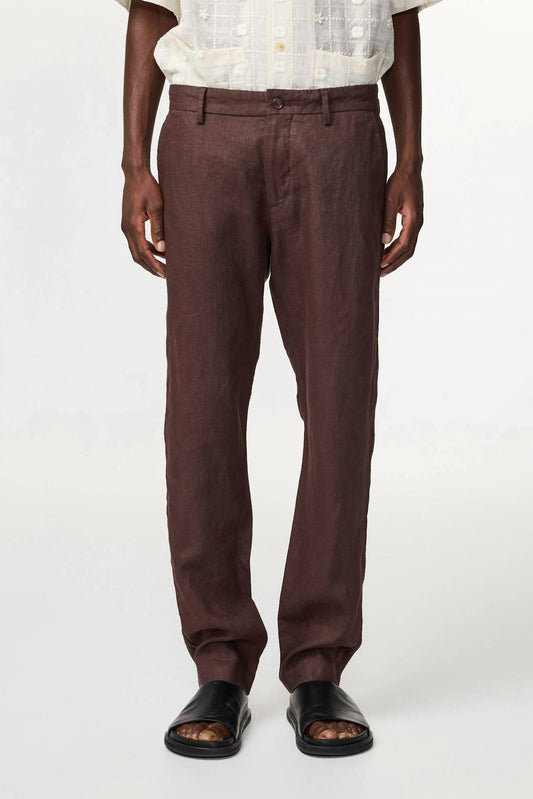 Nn07 - Theo Linen Pants