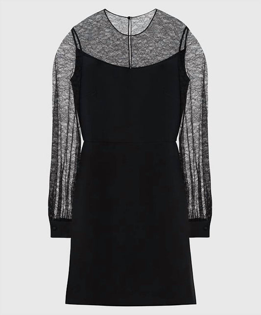 Valentino - Lace Insert Dress