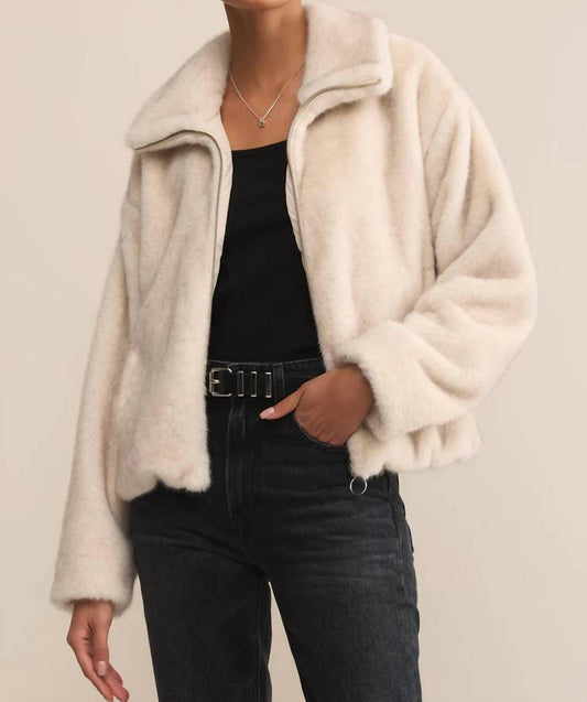 Z Supply - Amethyst Faux Fur Jacket