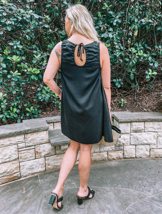 Crescent - Sia Mini Baby Doll Sleeveless Dress