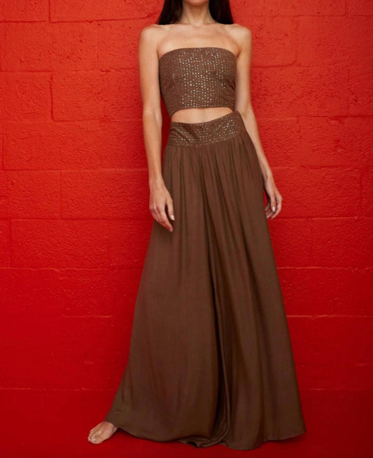 Pitusa - Sequin Palazzo Pants