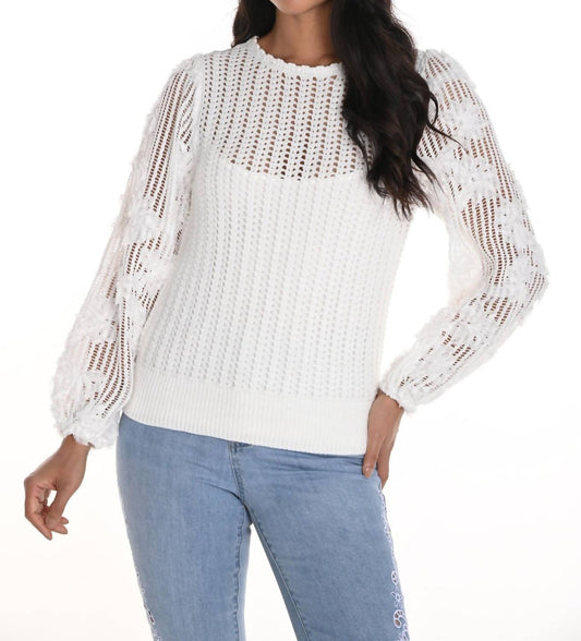 Frank Lyman - Women's Long Sleeve Knit Sweater Top