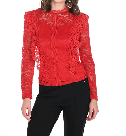 Frank Lyman - Fitted Lace Top