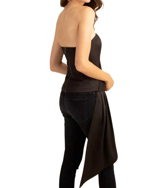 Trina Turk - Euphoric Strapless Sash-Side Tie Bustier Top