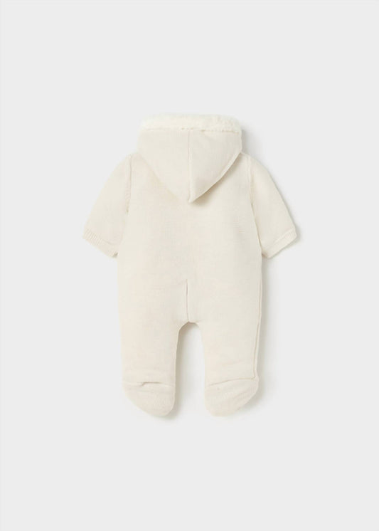 Mayoral - Unisex Baby Winter Knit Zipper Hoodie Jumpsuit