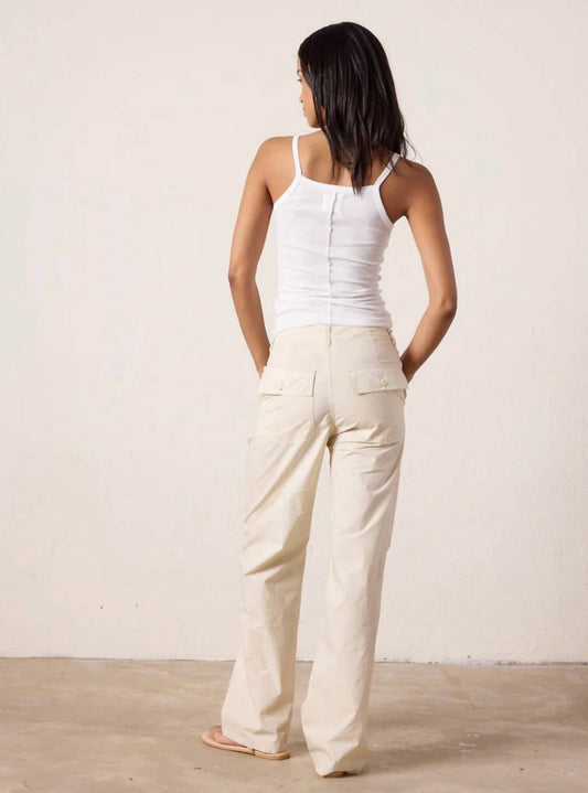 Nsf - Elias Wide Leg Mineral Print Baker Pant