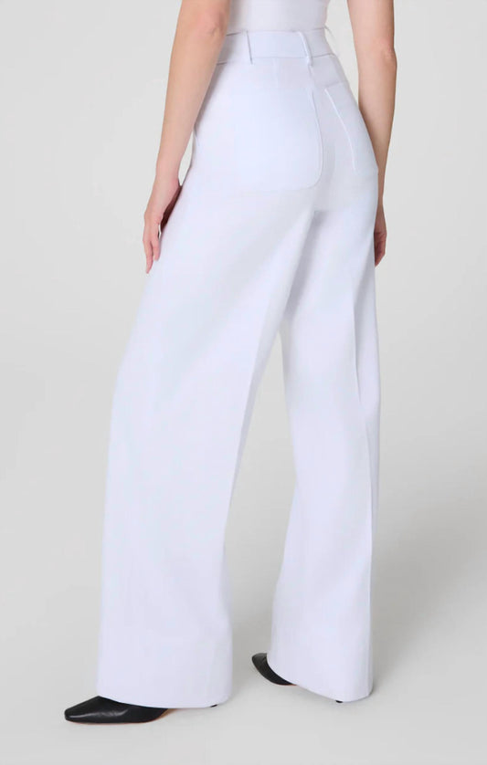 Spanx - Stretch Twill High Rise Wide Leg Pant