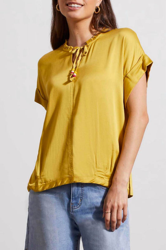 Tribal - Pleated Detail Blouse