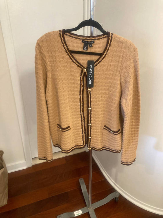 Piece Of Cloth - Women's Cotton Cardigan Sweater