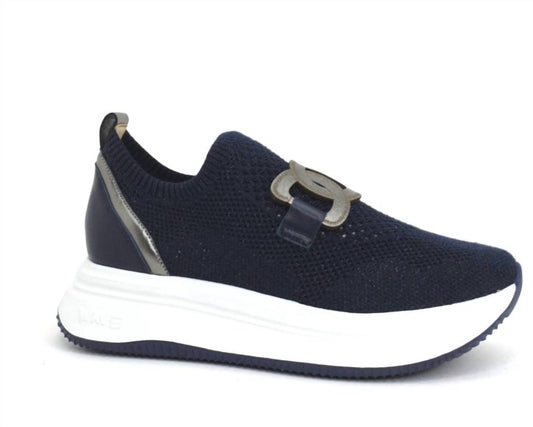 Softwaves - Women's Simone Athleisure Platform Slip-on Sneakers