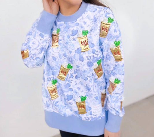 Brianna Cannon - Mint Julep Floral Sweatshirt