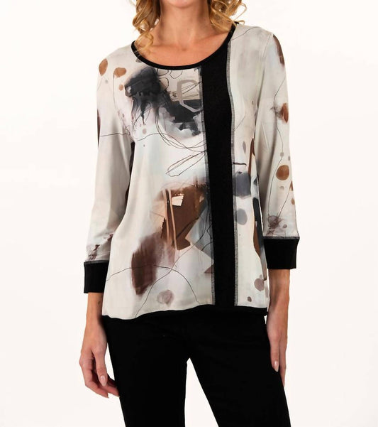 Lemon Grass - Grey Mix Reversible top