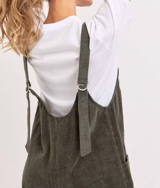 Sweet Lovely By Jen - Corduroy Overalls