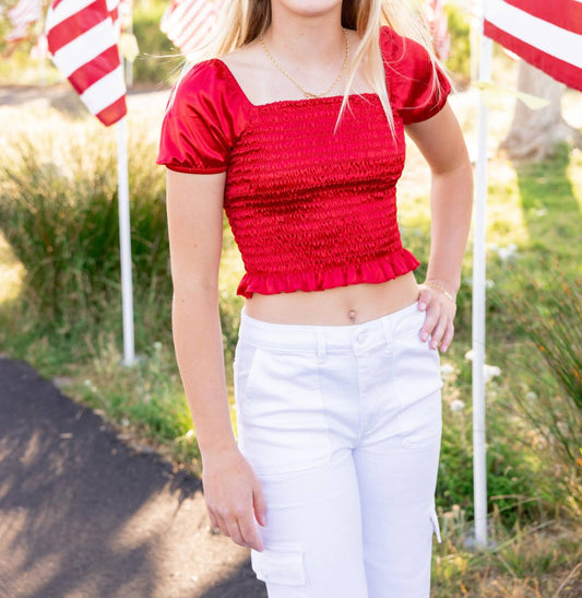 Cheryl Creations - Smocked Top