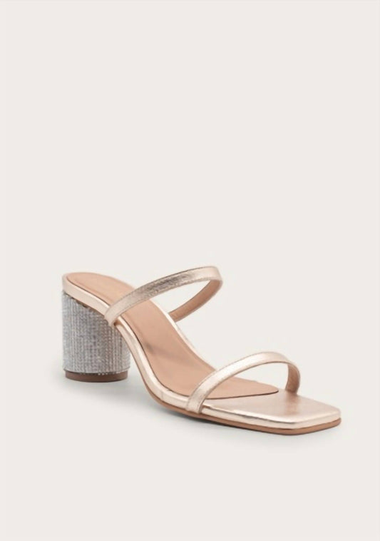 Kaanas - Women's Cullinan Sandal With Embellished Heel