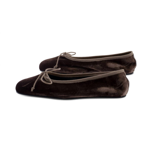 Papanatas - Women's Velvet Ballerina Flats