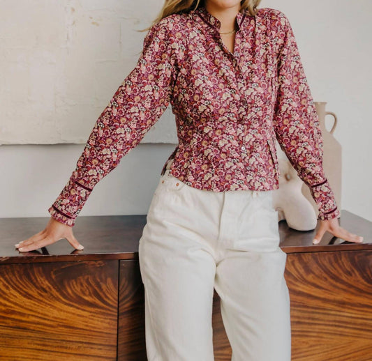 Love The Label - Women's Cornelia Floral Cotton Top