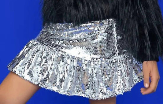 Mia - Girls' Sequin Skirt