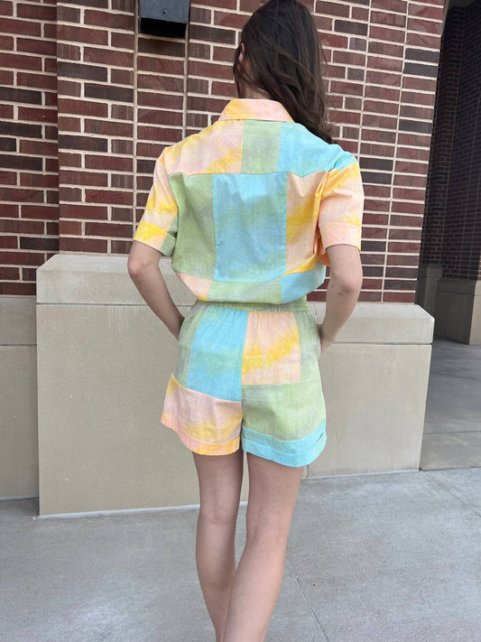 Frnch - Doris Patchwork Short