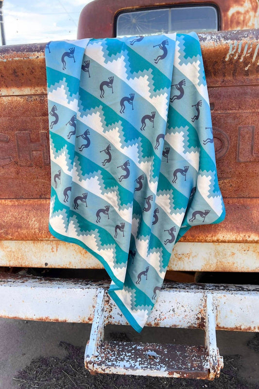 Rowdy Crowd - Sedona Spirit Western Southwestern Wild Rag Scarf