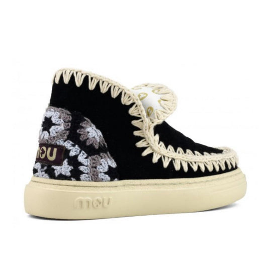 Mou - WOMEN'S BOLD ESKIMO SNEAKER WITH CROCHET HEEL