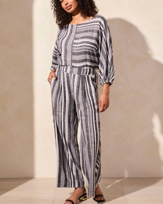 Tribal - Pull On Flowy Wide Pants