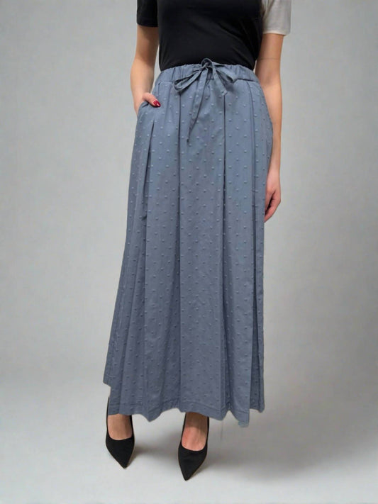 Mosaic - Cotton Maxi Skirt