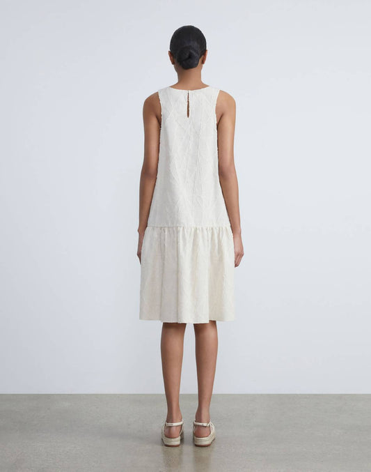 SLEEVELESS DROP WAIST DRESS