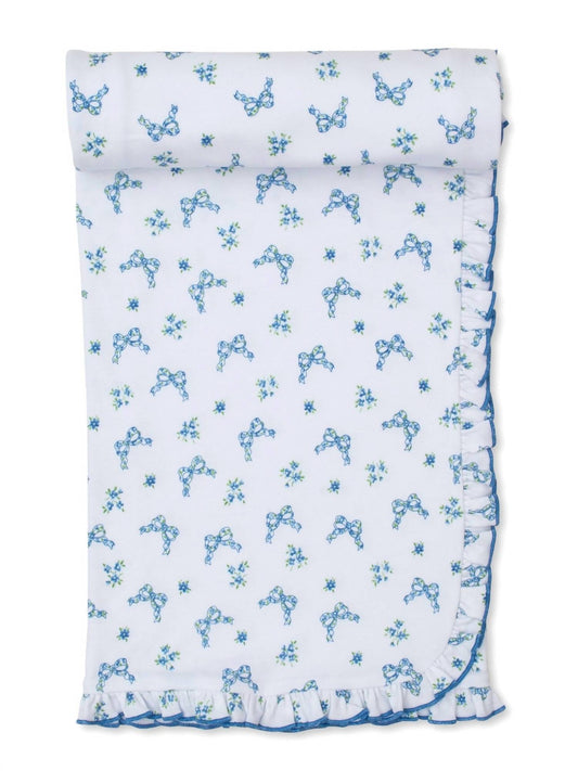 Kissy Kissy - Blooming Bows Baby Blanket