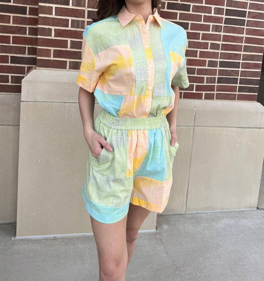 Frnch - Doris Patchwork Short