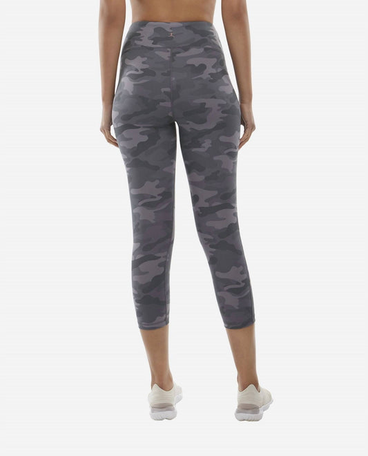 Danskin - Mid-Rise Camo Cropped Leggings