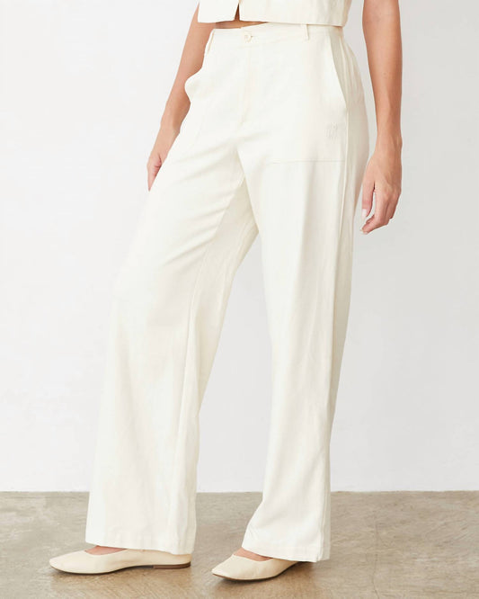 Monrow - Women's Soft Twill Patch Pocket Pant